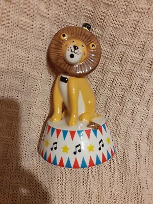 Buy Aynsley Animal Party  Nursery Collection Lion Party Musical Ornament Vintage • 4.99£