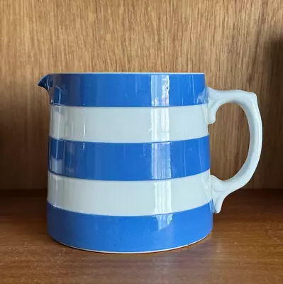 Buy T.G. Green  Cornishware 1 Pint Dreadnought Jug 24's Early Church Made In England • 14.99£