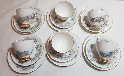 Buy Gladstone ‘Drury Lane’ -  18 Piece Tea Set 6 Tea Cups, 6 Saucers, 6 Side Plates • 20£