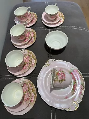 Buy Rare Vintage Paragon , Fine Bone China Tea Set For 5 By Appointment Queen Mary • 355.83£