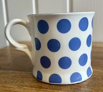Buy Milton Fine Bone China Staffordshire Mug Cup Blue Spot Spots Dots Spotty • 10£