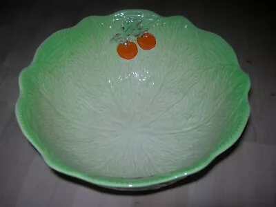 Buy Vintage Green Beswick Ware Serving Bowl, On 3 Footed Supports, Nice Condition. • 4.99£