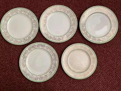 Buy Portland Pottery Cobridge. 4 Large And 1 Medium Plates. 1953 Vintage. • 5£