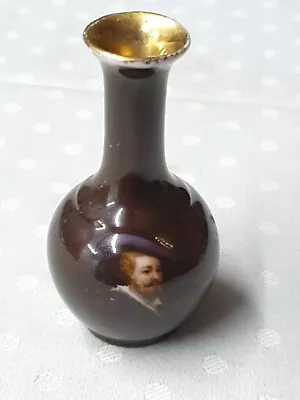 Buy Rembrandt Ware Miniature Vase Rubens Self Picture 7.5cm High (B.2) • 100£