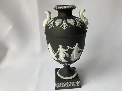 Buy Antique ,Wedgwood Black Vase , Rare Dancing Hours Pattern , 19th Century A/f • 395£