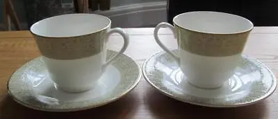 Buy Royal Doulton Sonnet Tea Cups & Saucers  Pair    £12.99(Free Post UK) • 12.99£