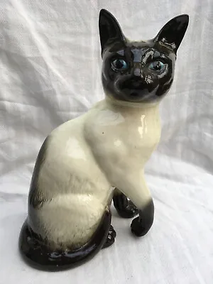 Buy Large Beswick Siamese Cat Approx 10  Tall - Model 1882 • 59.95£