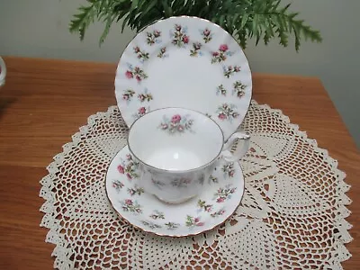 Buy Lovely Royal Albert  Very Pretty  China Tea Cup Set Trio Winsome Desgn • 11.50£