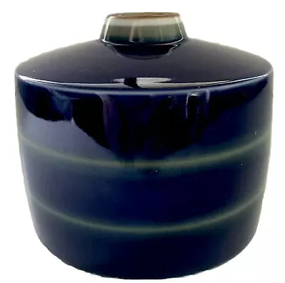 Buy Scandinavian Art Vase Porsgrund Blue Cobalt Norway Hand Painted Signed A13 • 39.15£
