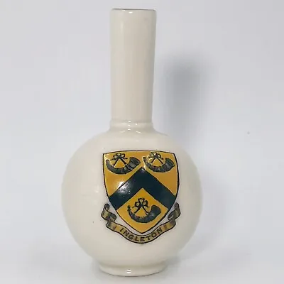 Buy Vintage Wh Goss Crested China - Model Of Ancient Southwold Jar - Ingleton Crest • 6.50£