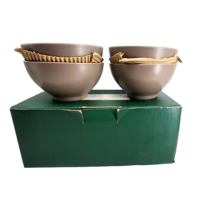 Buy Noritake NIB Colorwave Collection Set/4 Stoneware Rice Bowls Clay Dinnerware • 45.52£