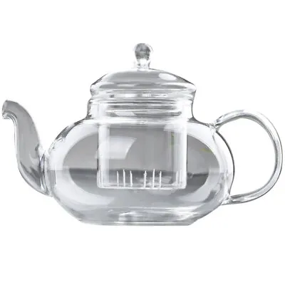 Buy  High Temperature Resistant Glass Teapot Infuser Kettle Clear Set • 15.80£