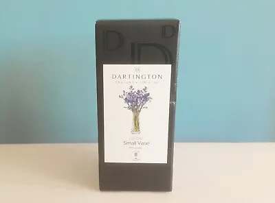 Buy Dartington Crystal Wibble Small Vase Hand Made Glass Brand New In Box • 20£
