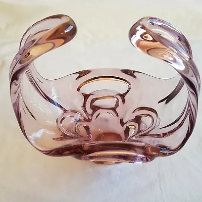 Buy Bohemian Czech Art Glass Studio Vase By Joseph Hospodska VTG Mid Century Design • 37.50£