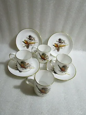 Buy 4 X Vintage Hammersley Game Birds Tea Coffee Cups & Saucers Bone China No 5538  • 34.97£