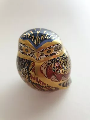 Buy Royal Crown Derby Little OWL Paperweight Gold Stopper • 30£