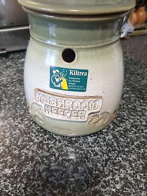 Buy Kiltrea Bridge Handthrown Mushroom Keeper • 25£