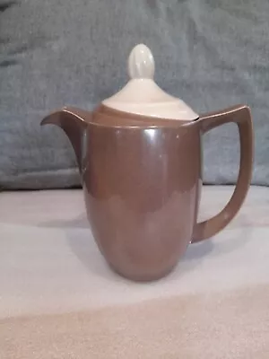 Buy Elegant China Coffee Pot,brown & Cream 'Branksome',1950's, Excellent Condition.  • 12.50£