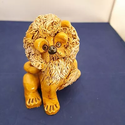 Buy Yare Designs Pottery Lion Unusual Shape Spaghetti Mane Vintage • 49.99£