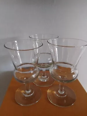 Buy 3 Antique Thistle Dram Whisky Brandy Tasting  Glasses 5  • 45£