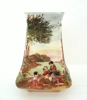 Buy Royal Doulton Seriesware Miniature Vase - Rustic England D5694 - Perfect !! • 45£