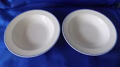 Buy VILLEROY And BOCH TIPO BLUE  Soup / Dessert Dishes / Bowls X 2 ( More Available) • 25£