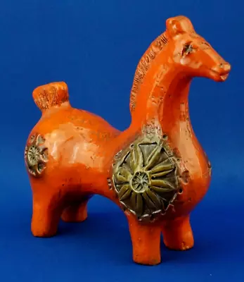 Buy BITOSSI Aldo Londi Sculpture Ceramic Majolica Animal Horse Italian Design 1900 • 556£