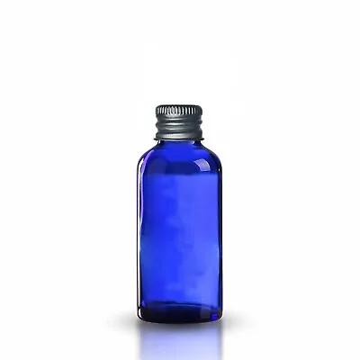 Buy BLUE Glass Cosmetic Bottles Aromatherapy Sprays Pumps Pipette Nasal 15ml-100ml • 11.22£