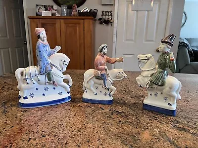 Buy Lot Of 3 Rye Pottery Canterbury Tales Collection See Photos • 95.86£