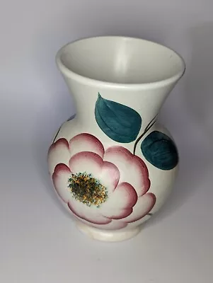 Buy Radford England Handpainted Ceramic Vase Vintage Floral Anemone Design Ca 14cm H • 15£