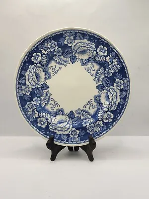 Buy Crabtree & Evelyn Mason Blue And White Plate • 49.33£