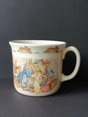 Buy ROYAL DOULTON Bone China Vintage BUNNYKINS CHRISTENING Mug Cup Discontinued • 5.95£