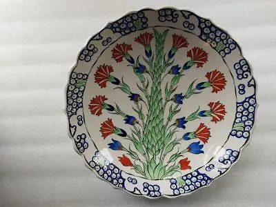 Buy Gini Kutahya  Turkey Turkish Iznik Ceramic Large Decorative Bowl 33 Cm Diam • 29.98£