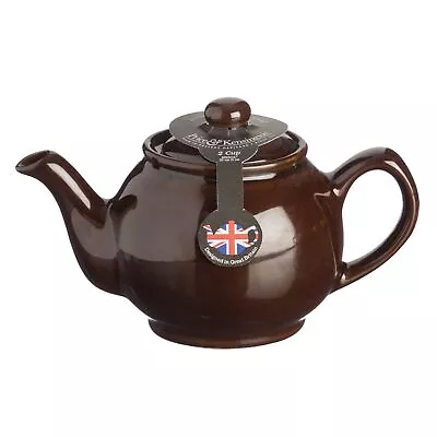 Buy Brown 2 Cup Teapot Price & Kensington 450ml 16oz Afternoon Tea Stoneware Teapot • 9.79£