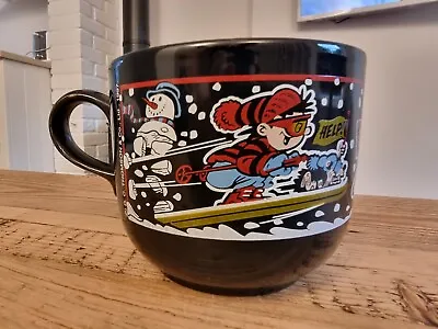 Buy Dennis And Gnasher Coffee Tea Cup Mug Skiing Staffordshire Tableware Vintage • 4.99£