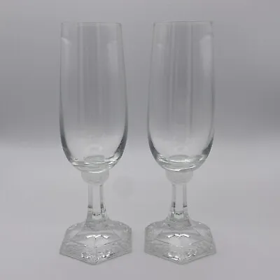 Buy Rosenthal Pair Of Champagne Flutes Maria Classic Rose Collection 18.5cm Length • 50£