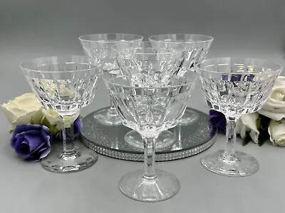 Buy Stuart Crystal England Dartmouth Set Of 6 X Champagne Saucers / Glasses. • 149.99£