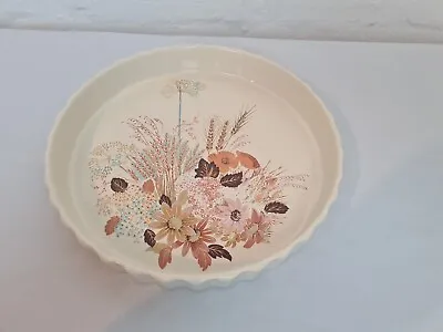 Buy Poole Pottery Summer Glory Pattern Pie Flan Quiche Dish Oven To Table. 9.5 X1.5  • 9.99£
