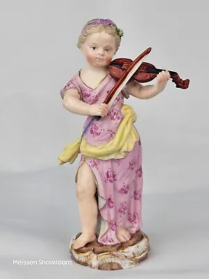 Buy Meissen Girl Playing Violin (Orchestra Series) • 500£