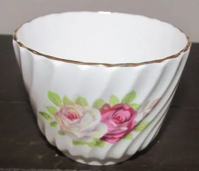 Buy Vintage Aynsley Cup Large Pink Roses Gold Trim England Bone China 27 Swirl Tea • 19.17£