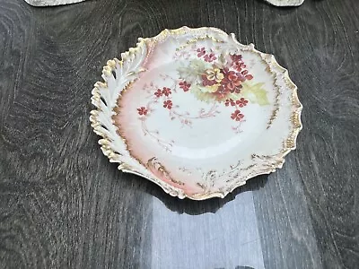 Buy Vintage M Redon French France Limoges Serving Plate Ornate Collectors • 14.99£