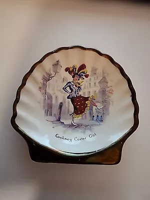 Buy Gray's Pottery Stoke On Trent England Scallop Cockney Coaster Girl • 9.53£