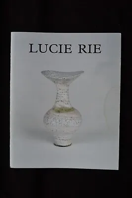 Buy LUCIE RIE 90th BIRTHDAY EXHIBITION STUDIO POTTERY GALERIE BESSON GALLERY 1992 • 22.50£