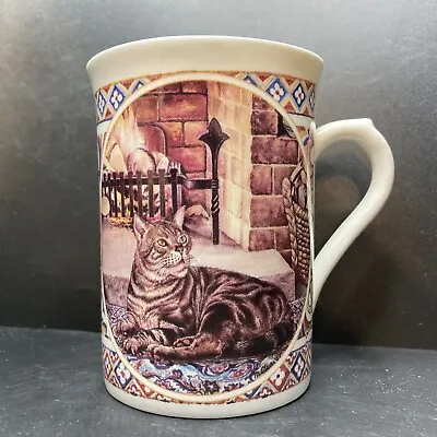 Buy Vintage Woodlea China Cat By Fireside Fine Bone China Mug Made In England • 19.90£