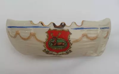 Buy Carlton Crested China Boat - Derby • 10£