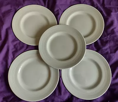 Buy Set Of 5x  Woods Ware Beryl Green Side Plates 17cm • 8£