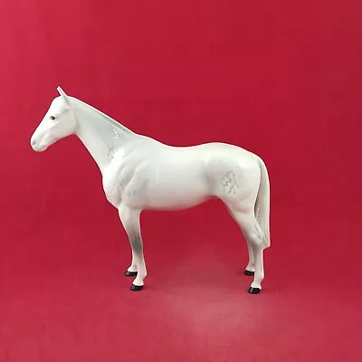 Buy Beswick Horse Figurine 1557 Grey Imperial (Chipped) - 8682 BSK • 75£