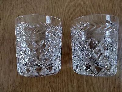 Buy Stuart Crystal, Pair Of Signed Cheltenham Pattern Whisky Glasses  • 19.99£