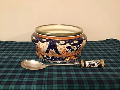 Buy Antique Staffordshire Pottery Bowl And Spoon Set. William Wood. • 18£