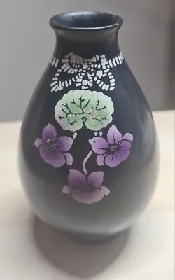 Buy Shelley Earthenware 1920s Footed Vase Violette (8178) Pattern Art Deco Design • 10£